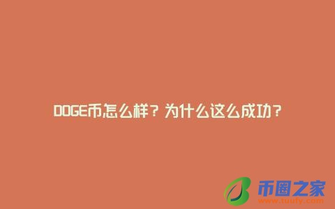 DOGE币怎么样？为什么这么成功？